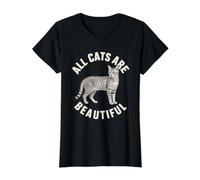 All Cats are Beautiful Arabian Mau Feline Lover Pride Humour T-Shirt Graphique avec Valeur