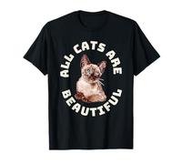 All Cats are Beautiful Chat tonkinois drôle Battement de cœur T-Shirt