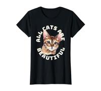 All Cats are Beautiful Chypre Chat Owner Cute Pet Pride T-Shirt Graphique avec Valeur