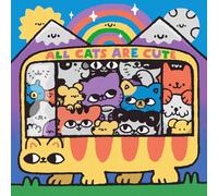 All Cats Are Cute - Vinyle Bleu