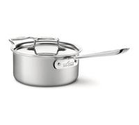 All-clad Bd55201.5 D5 brossé en acier inoxydable 5-Plis collée au lave-vaisselle Sauce Pan/cuisine, 1.5-quart, Argent 3-quart acier inoxydable