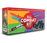 All Combat Kit for Switch - 8 in 1 with Swords, Rifle, Boxing Grips, Vertical Joypad & Leg/Arm Straps