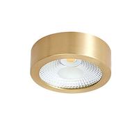 All Copper Ming Mounted Downlight LED Ceiling Light d Ultra-Thin Round Free Opening Small Ceiling Spotlights Nordic Aisle Porch Lights Warm Light White Light,d