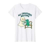 All Creatures Bienvenue Dragon Fantôme Animal Mignon Docteur Animal T-Shirt Graphique avec Valeur