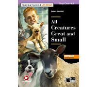 All Creatures Great And Small (A2) Avec ressources numériques et audio en ligne - James Herriot - Cideb Black Cat - broché - Méthode de langue