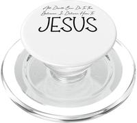 All Death Can Do is Deliver Him to Jésus PopSockets PopGrip pour MagSafe