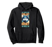 All Dogs are Cool But Husky Rule - Amoureux des Husky de Sibérie Sweat à Capuche