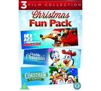 All Dogs Carol/The Pebble & The Penguin/Ice Age-A Mammoth Christmas (3 DVD) [Edizione: Regno Unito] [Import]