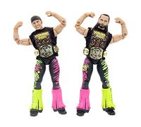 All Elite Wrestling UNRIVALED Lot de 2 figurines The Young Bucks de 15,2 cm Matt Jackson et Nick Jackson avec accessoires, Multi - Exclusivité Amazon