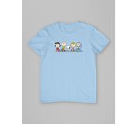 All + Every All + Every Blue Peanuts The Gang Sit Down T-Shirt