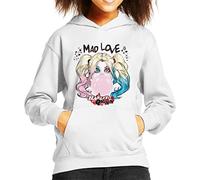 All+Every Batman Harley Quinn Bubblegum Mad Love Kid's Hooded Sweatshirt