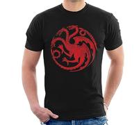 All+Every Game of Thrones Three Headed Dragon Targaryen Sigil Men's T-Shirt