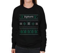 All+Every Harry Potter Christmas Slytherin Women's Sweatshirt