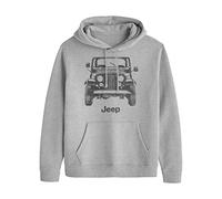 All+Every Jeep Classic Front View Men's Hooded Sweatshirt