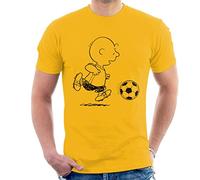 All+Every Peanuts Football Charlie Brown Dribble Men's T-Shirt