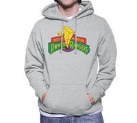 All+Every Power Rangers Classic Mighty Morphin Logo Men's Hooded Sweatshirt