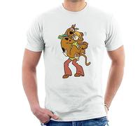 All+Every Scooby DOO Shaggy Holding Scooby Men's T-Shirt