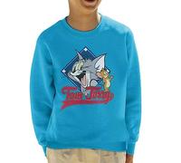 All+Every Tom and Jerry Classic Baseball Field Logo Kid's Sweatshirt