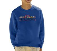 All+Every Transformers Autobots Line Up Kid's Sweatshirt