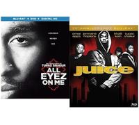 All Eyez on Me & Juice [Blu-ray, 2-pack] Tupac Shakur, Region 1/A