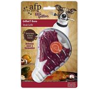 ALL FOR PAWS AFP 30227/3237 Barbecue - Grilled T-Bone - Jouet pour Chien en Caoutchouc thermoplastique (TRP) avec Parfum de Poulet