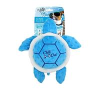 ALL FOR PAWS Chill Out Jouet d'été pour Chien en Peluche Motif Tortue Bleu
