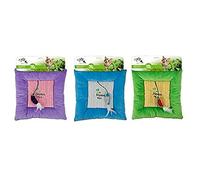 ALL FOR PAWS Couverture pour Chat Green Rush Catnip, 3 Couleurs, 34 x 34 cm