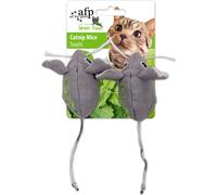 All for Paws Green Rush Catnip Mäuse - 2er Pack