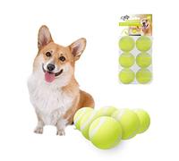 ALL FOR PAWS Hyper Fetch Lot de 6 balles de tennis rebondissantes