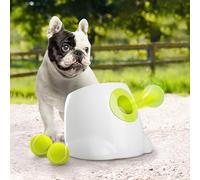 ALL FOR PAWS Lanceur Automatique de balles pour Chien, Lanceur de Balle de Tennis interactif pour Chien, Jouet interactif à rapporter pour Chiot, Mini Machine à Lancer de balles pour Chiens de Petite