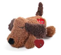 ALL FOR PAWS Little Buddy Jouet d'entraînement pour chien avec battement de cœur en forme de mouton pour séparation, soulagement de l'anxiété, aide au comportement pour animaux de compagnie