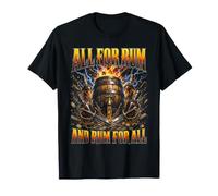 All for Rhum and Rhum for All Pirate Drinking T-Shirt