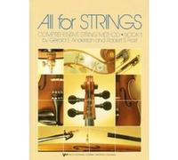 All For Strings Book 1 Cello. Partitions pour Ensemble d'École, Ensemble De Cordes, Violoncelle