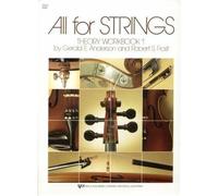 All For Strings - Theory Workbook 1 for Viola by Gerald E Anderson and Robert S Frost