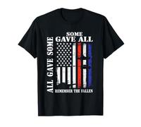 All Gave Some Gave All Flag Veteran Memorial Day Family T-Shirt