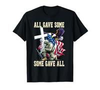 All Gave Some Gave All US Flag Soldier Memorial Day T-Shirt