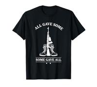 All Gave Some Gave All Veteran Tribute Graphic Art T-Shirt