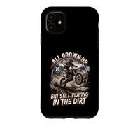 All Grown Up But Still Playing in The Dirt Funny Bike Rider Coque pour iPhone 11