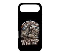 All Grown Up But Still Playing in The Dirt Funny Bike Rider Coque pour iPhone Air