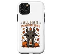 All Hail Pumpkin Spice Cute Baphomet Goat Meme Coque pour iPhone 11 Pro