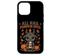 All Hail Pumpkin Spice Cute Baphomet Goat Meme Coque pour iPhone 12 Mini