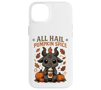 All Hail Pumpkin Spice Cute Baphomet Goat Meme Coque pour iPhone 14 Plus