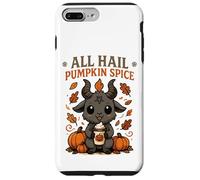 All Hail Pumpkin Spice Cute Baphomet Goat Meme Coque pour iPhone 7 Plus/8 Plus