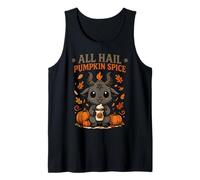 All Hail Pumpkin Spice Cute Baphomet Goat Meme Débardeur