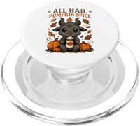 All Hail Pumpkin Spice Cute Baphomet Goat Meme PopSockets PopGrip pour MagSafe