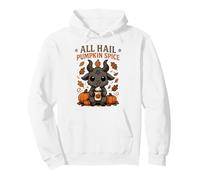 All Hail Pumpkin Spice Cute Baphomet Goat Meme Sweat à Capuche