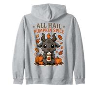 All Hail Pumpkin Spice Cute Baphomet Goat Meme Sweat à Capuche