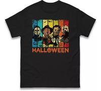 All Halloween Horror Character T Shirt,Halloween Scary Night Party,Spooky Gift