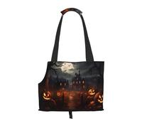 All Hallows' Eve Sac à bandoulière pliable et portable pour animal de compagnie Idéal pour transporter de petits animaux de compagnie
