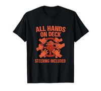 All Hands on Deck Volant Trucker Graphic T-Shirt